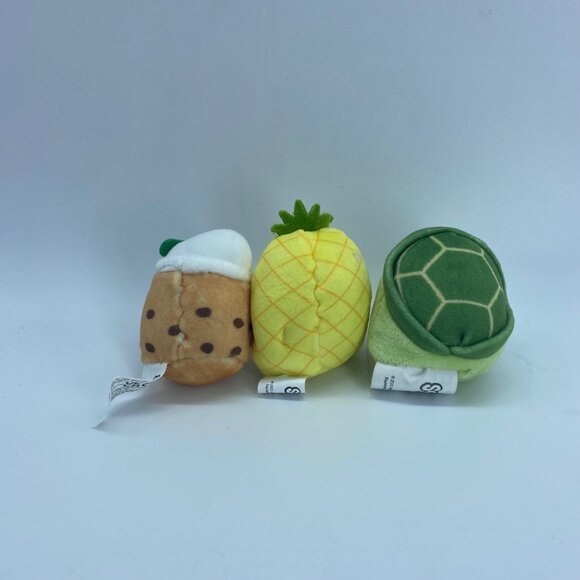Squishville By Squishmallows Boba Bubble Tea Pineapple Avocado Mini Plush Toy - Picture 4 of 15